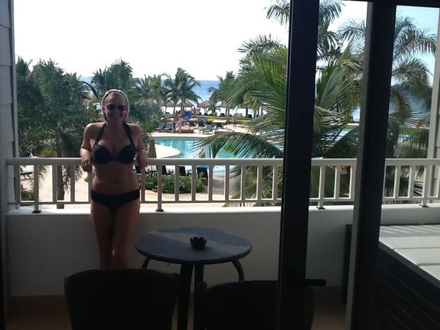 Wife on vacay