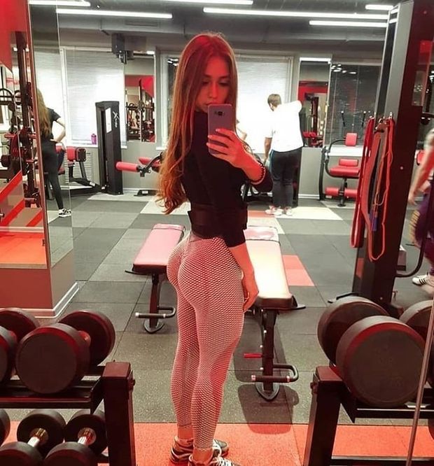 Gym selfie