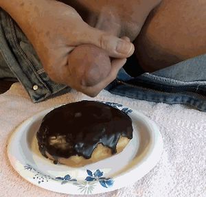 Glazing a donut for you