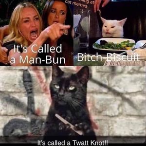 It’s Called A Twat Knot!