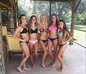 group of non nude teens
