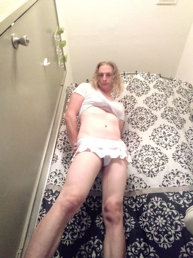 Transgender upskirt