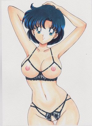 ami mizuno in lingerie