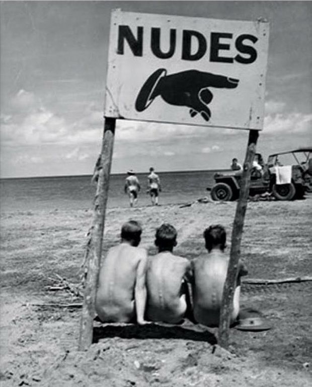 retro beach