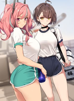 baltimore & bremerton (azur lane)