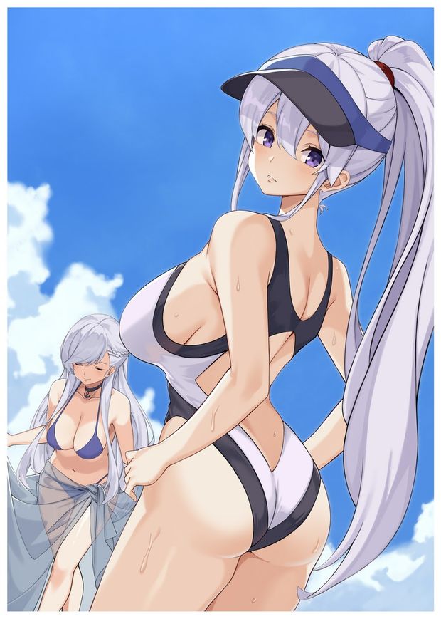 enterprise & belfast (azur lane)