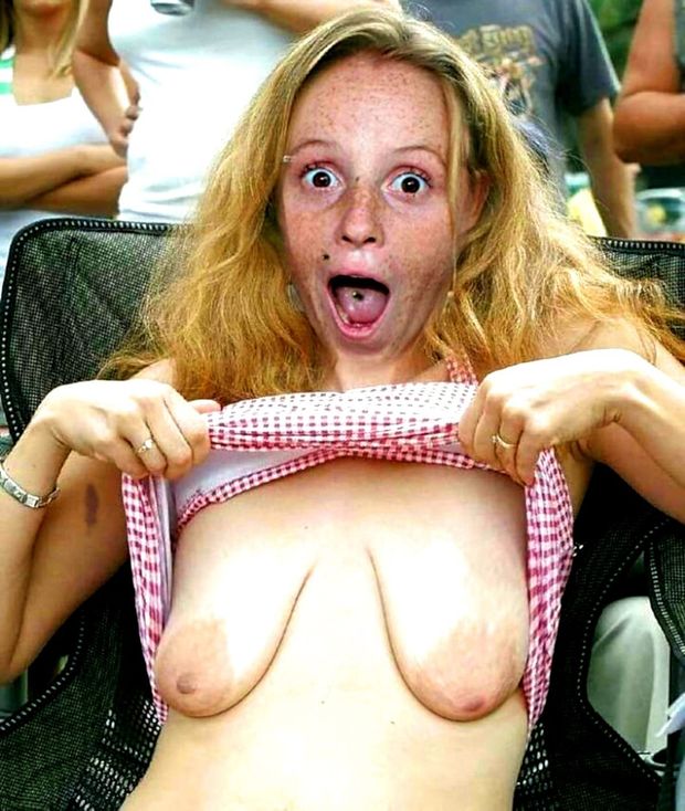 Milf with Saggy tits