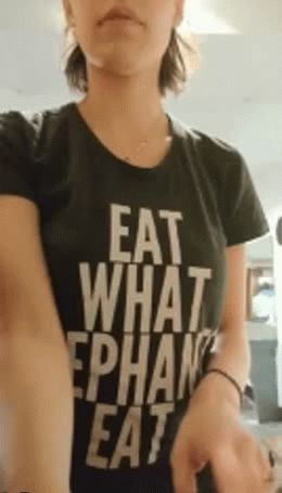 Showing off at the office