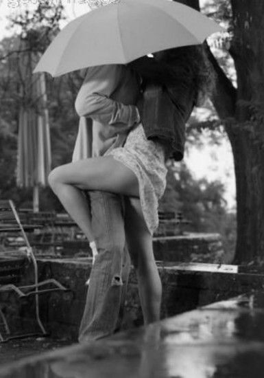 Turned on in the rain