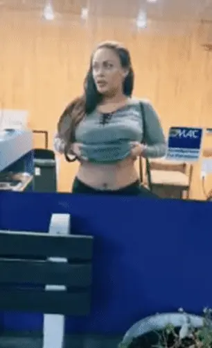 Got caught flashing
