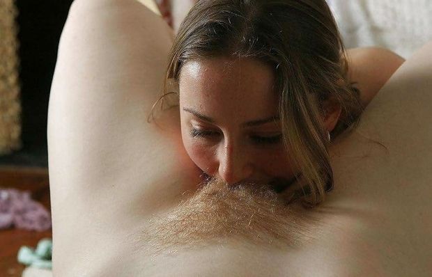 Munching that hairy pussy