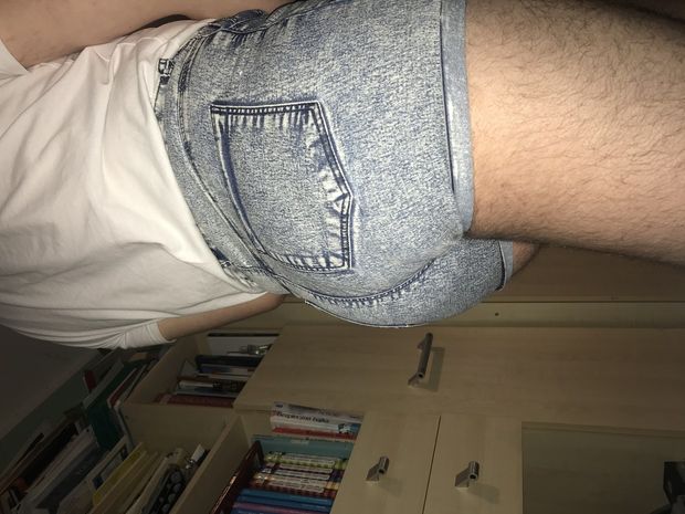A little chubby and hairy femboy