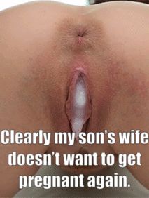 I could of swore she said cum inside me.