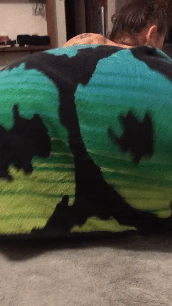 Twerking in a towel