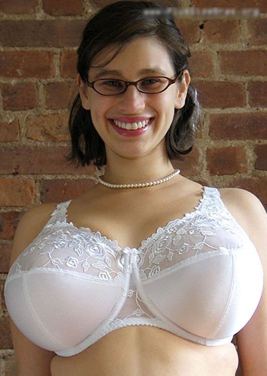 big satin and lace tiddies