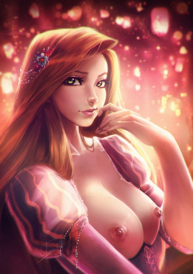 Hot Rapunzel art