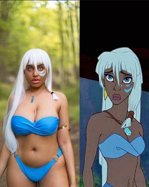 Osha Waiters as Princess Kida