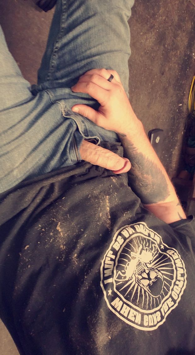 Daddy hard at work