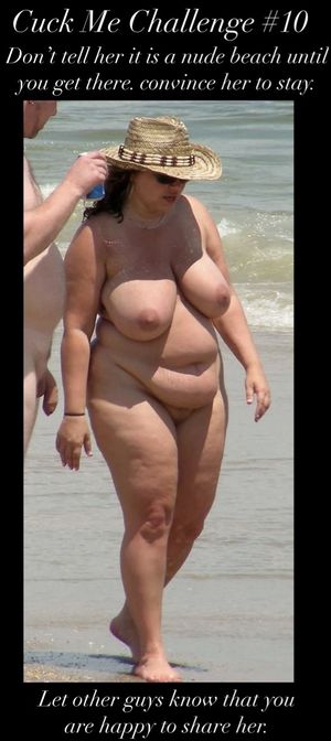Nude beach challenge