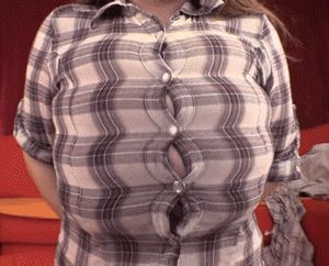 Love boob button poping