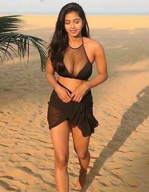 Beautiful Indian beach babe