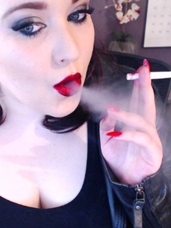 Chloe smoking