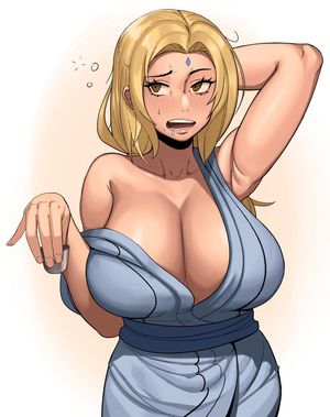 tsunade (naruto and 1 more) drawn by kevbot