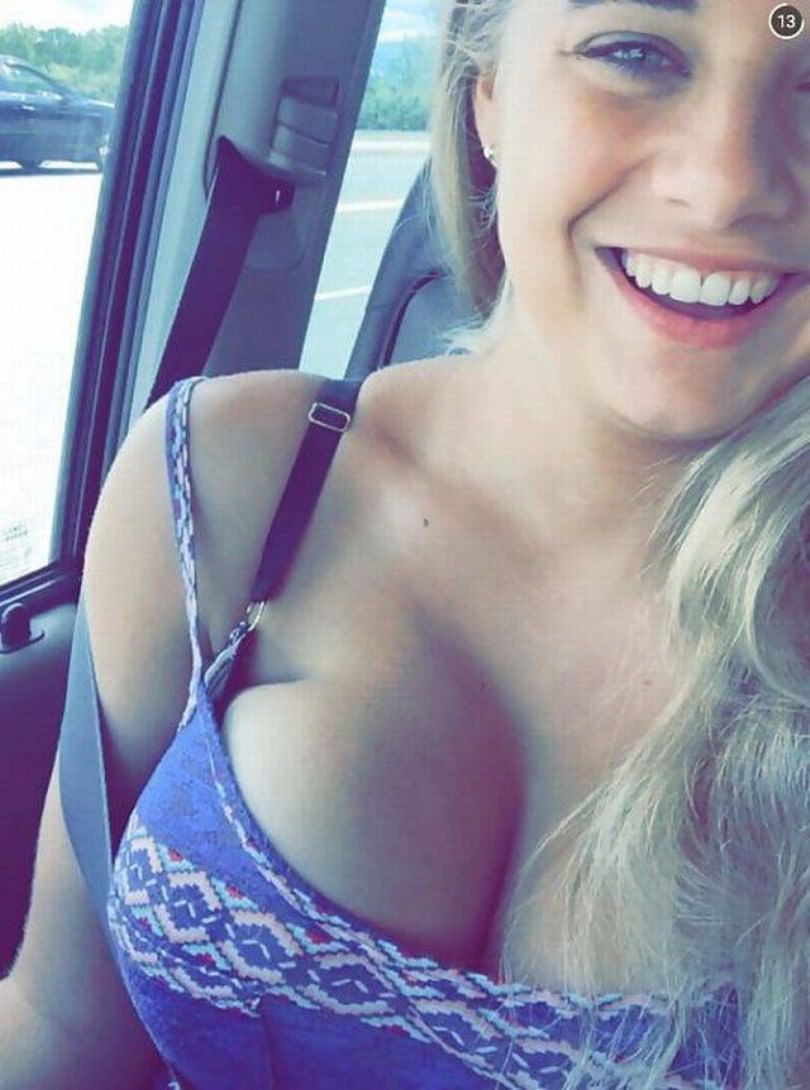 smiling selfie