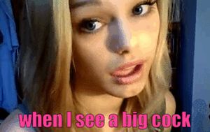 When I See A Big Cock Sissy Caption