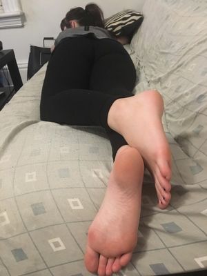 Feet Babe on Sofa