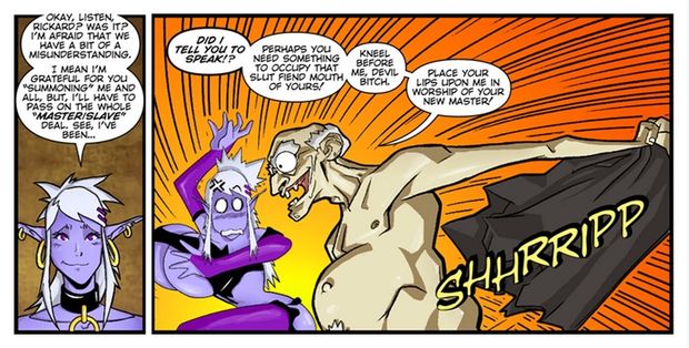 Master Rickard Summons Syx as his Sex Slave