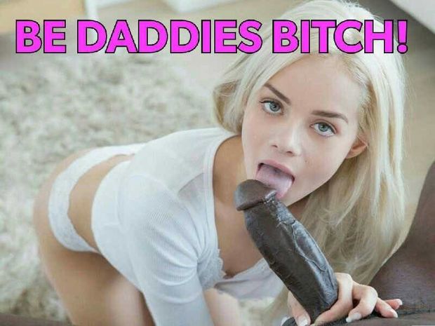 Get down on your knees and be his bitch