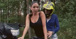 getting fondled outdoors
