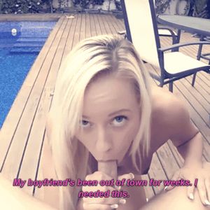 You waited a respectful amount of time before fucking your friends girlfriend. But left a perfect little cocksucker all alone.