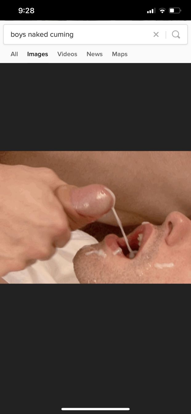 Shooting and eating cum