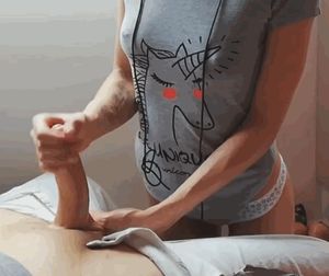 Natali Fiction handjob