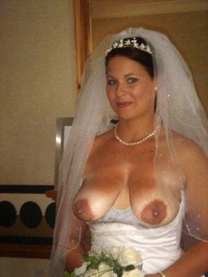 Saggy milf bride