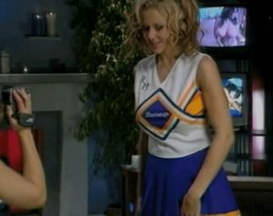 cheerleader no panties