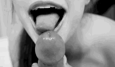 Slurping cock