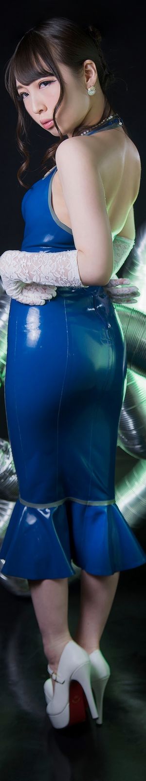 Asian-latex fetish-latex