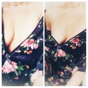 Trying to make a comfy onesie look sexy...