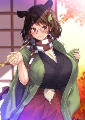 Futatsuiwa Mamizou, by ebi