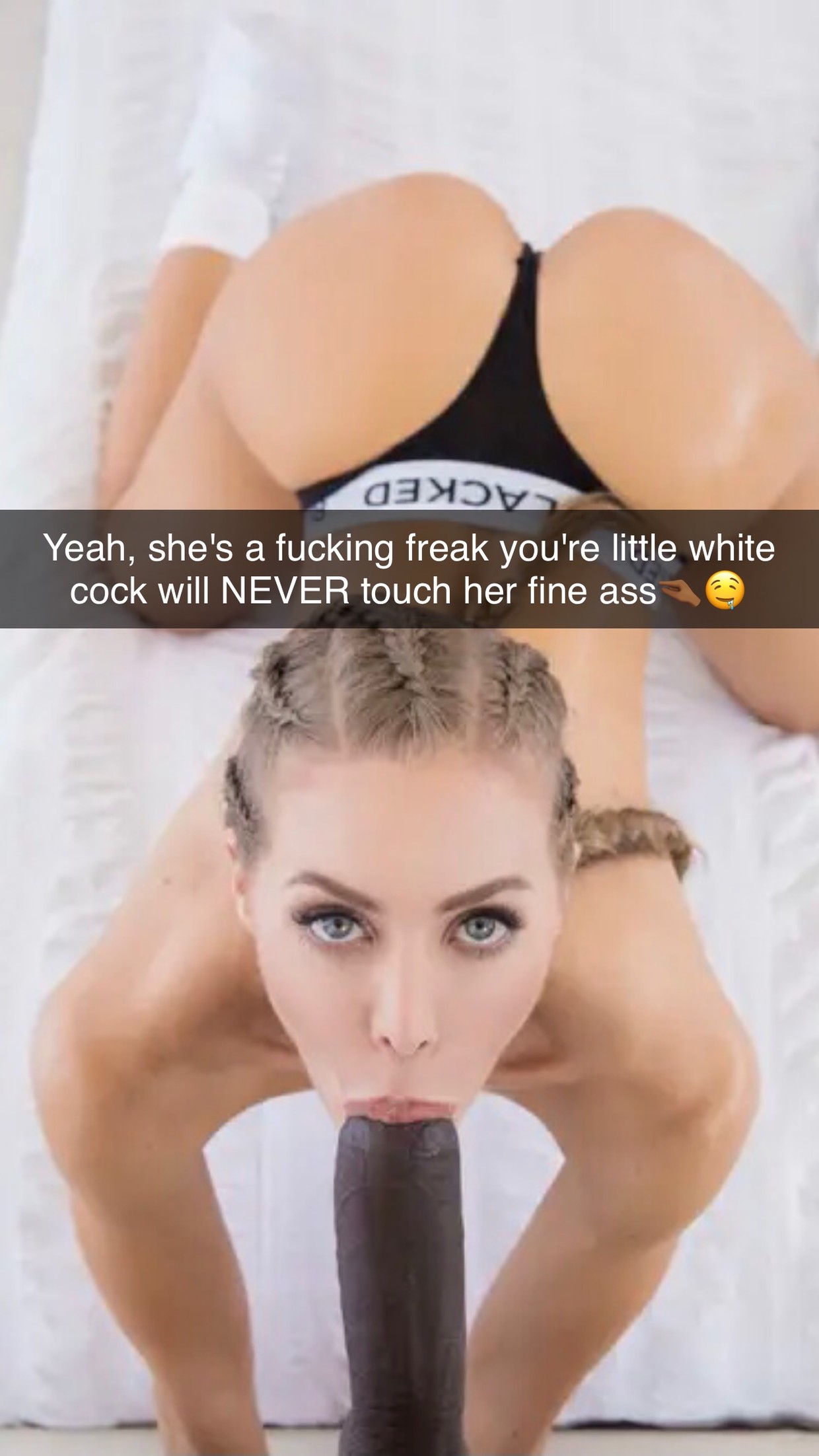 I guess you could say its official when bull buys her "Blacked" undies..