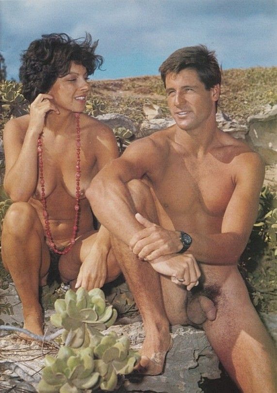 nudists chilling out