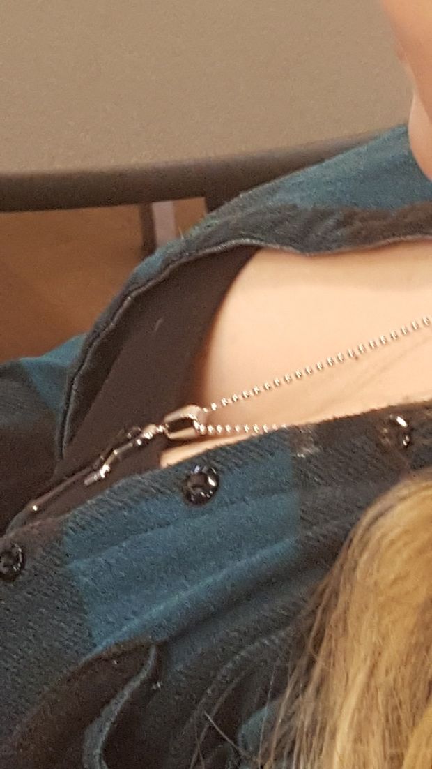 My goth friends tits