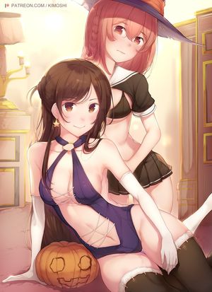 mizuhara chizuru and sakurasawa sumi