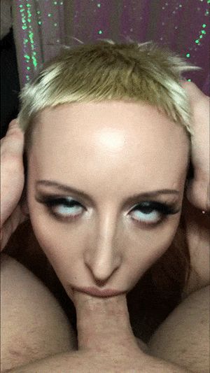 Blonde slut used like a fleshlight