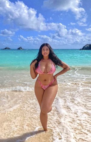 Osha Waiters at the Beach