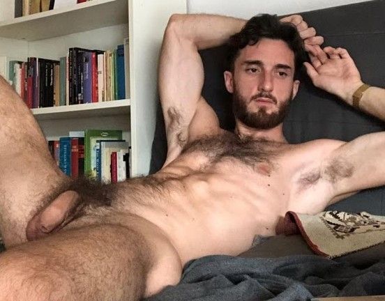 hairy male