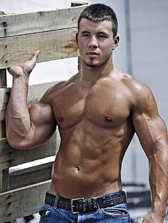 Sweaty men